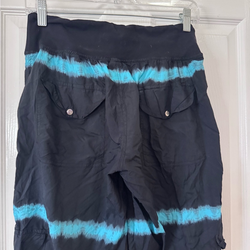 Equilibrium Activewear Womens Tie-Dye Cargo Jogger Hip Hop Dance Pants Size M - Picture 6 of 7